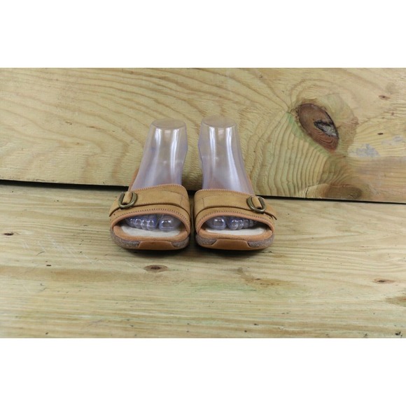 Merrell Sandals Womens Sz 10 Sundial Tamaring Leather Buckle Wedge - Picture 2 of 7